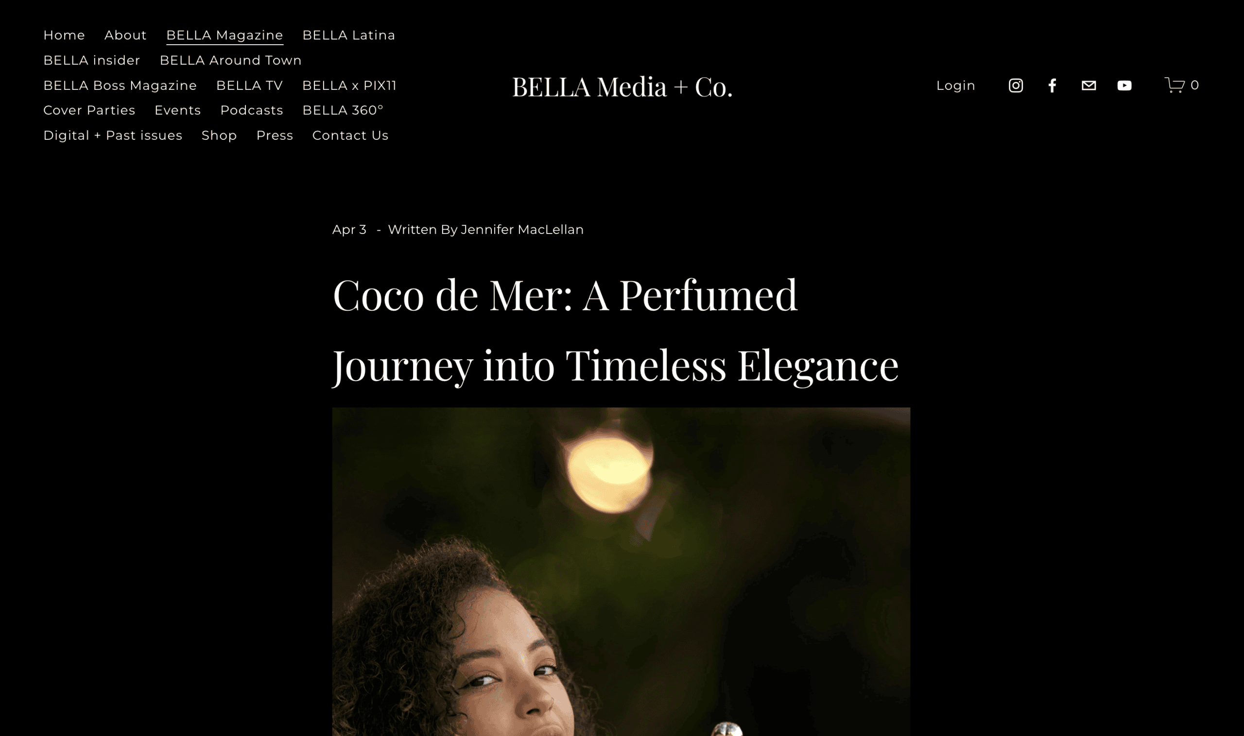 Bella Magazine - Coco de Mer Collection