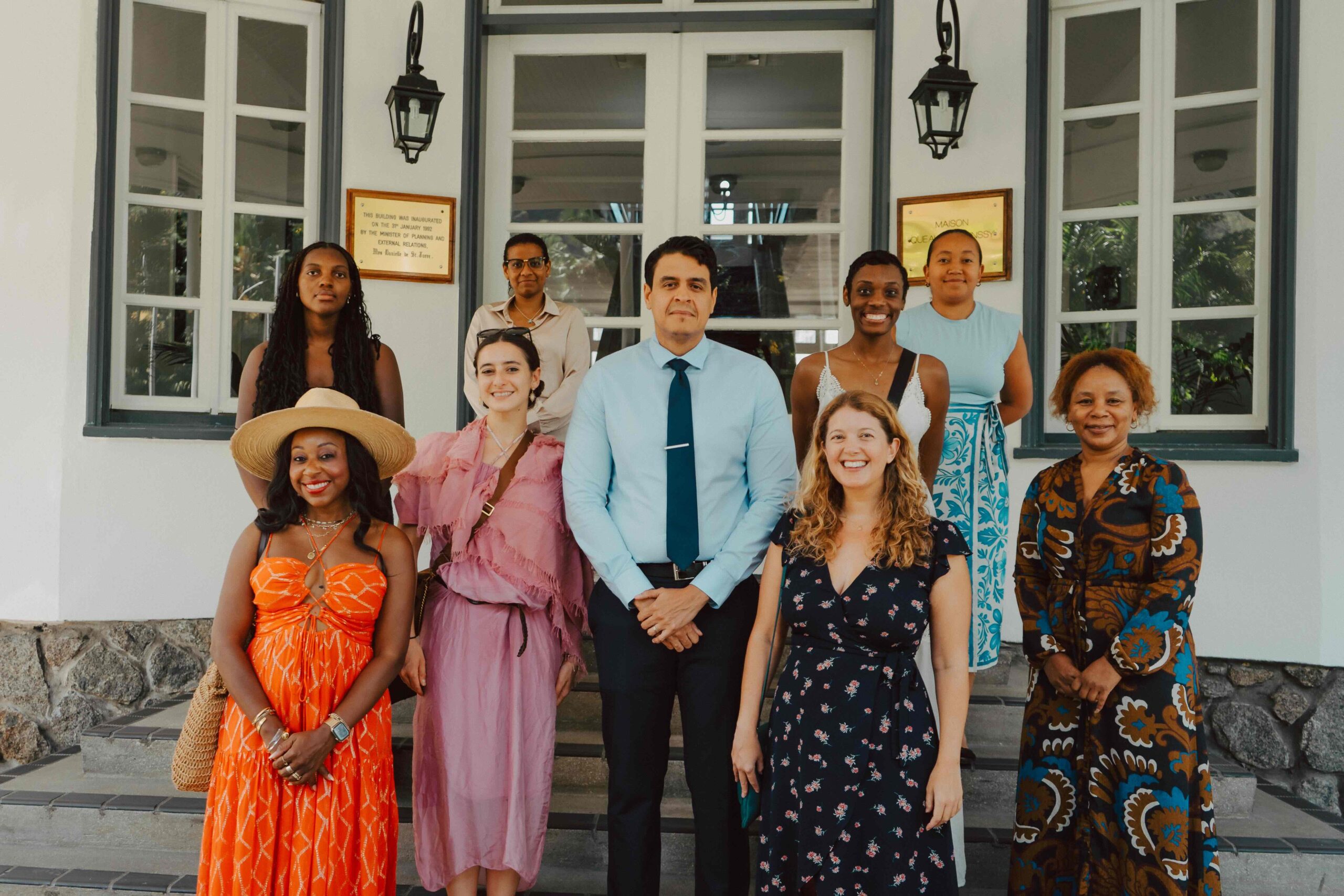 Coco de Mer Seychelles Press Trip Government Meeting